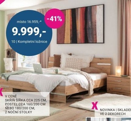 Kompletní ložnice