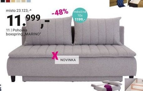 Pohovka boxspring MARINO