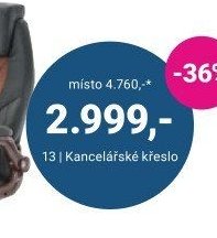 Kancelářské křeslo