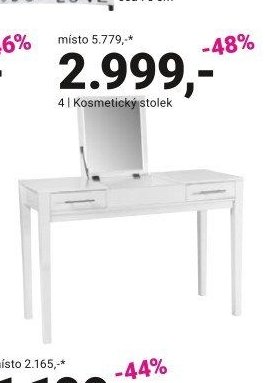 Kosmetický stolek JASMIN