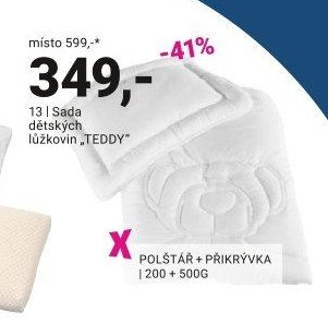 Sada dětských lůžkovin TEDDY