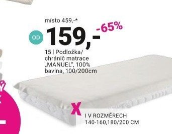 Podložka/chránič matrace MANUEL