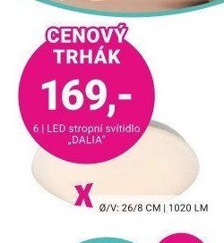 LED stropní svítidlo „DALIA“