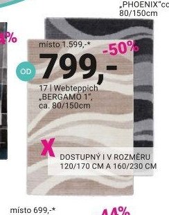 Webteppich BERGAMO 1