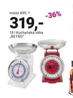 Kuchyňská váha RETRO