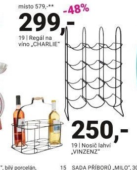 Regál na víno CHARLIE