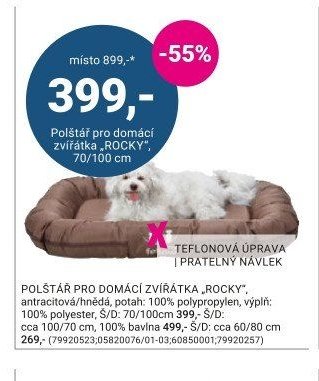 Polštář pro domácí zvířátka „ROCKY“