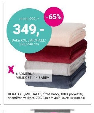 Deka XXL „MICHAEL“