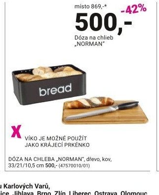 Dóza na chlieb „NORMAN“
