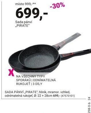 Sada pánví „PIRATE“