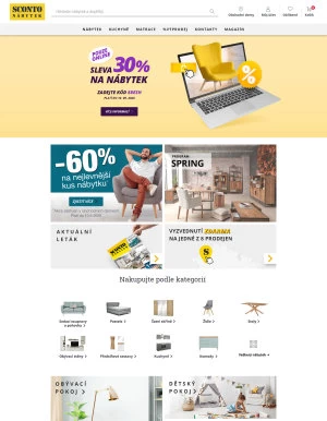 akční leták Sconto nábytek 25.8.2020-31.8.2020