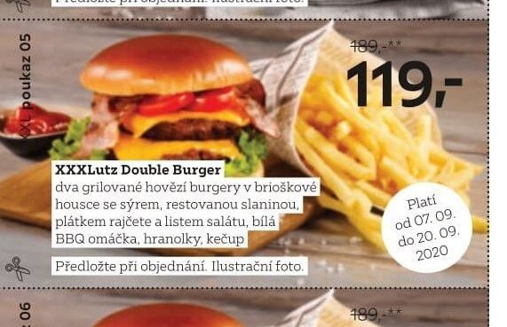 XXXLutz Double Burger