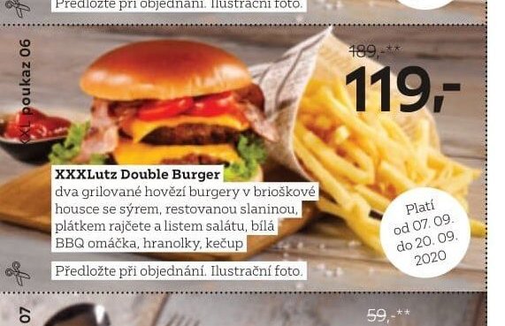 XXXLutz Double Burger
