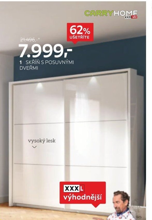 1 SKŘÍŇ S POSUVNÝMI DVEŘEMI