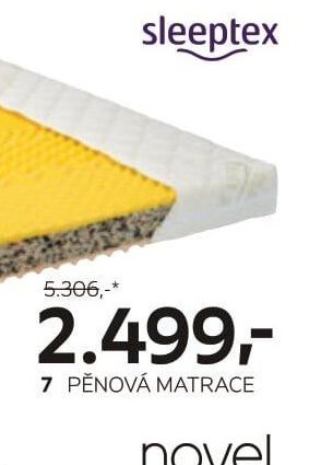 7 PĚNOVÁ MATRACE