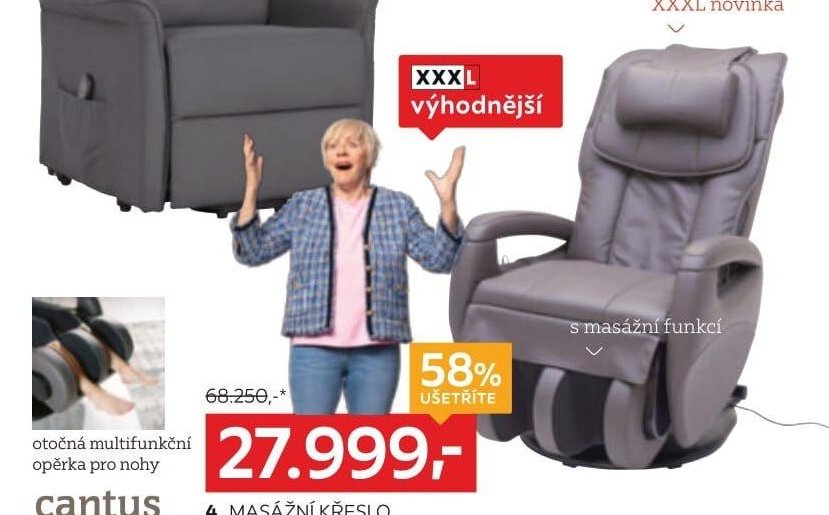 4 Masážní křeslo
