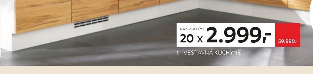1 VESTAVNÁ KUCHYNĚ