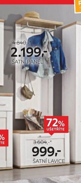 šatní panel