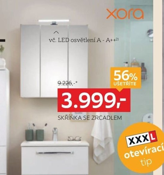 skříňka se zrcadlem