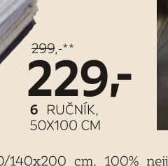 Ručník, 50x100 cm