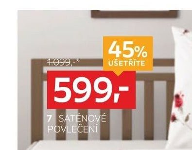 7 SATÉNOVÉ POVLEČENÍ