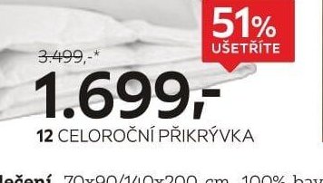 12 CELOROČNÍ PŘIKRÝVKA