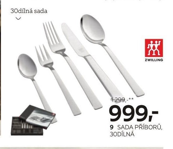 9 SADA PŘÍBORŮ, 30DÍLNÁ