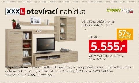 Obývací stěna