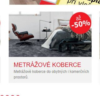 METRÁŽOVÉ KOBERCE