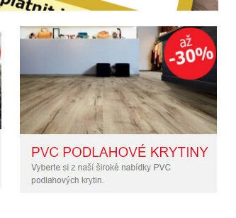 PVC PODLAHOVÉ KRYTINY