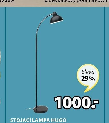 Stojací lampa Hugo