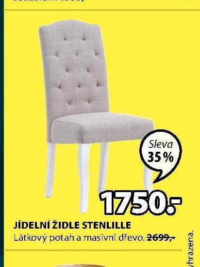 JÍDELNÍ ŽIDLE STENLILLE