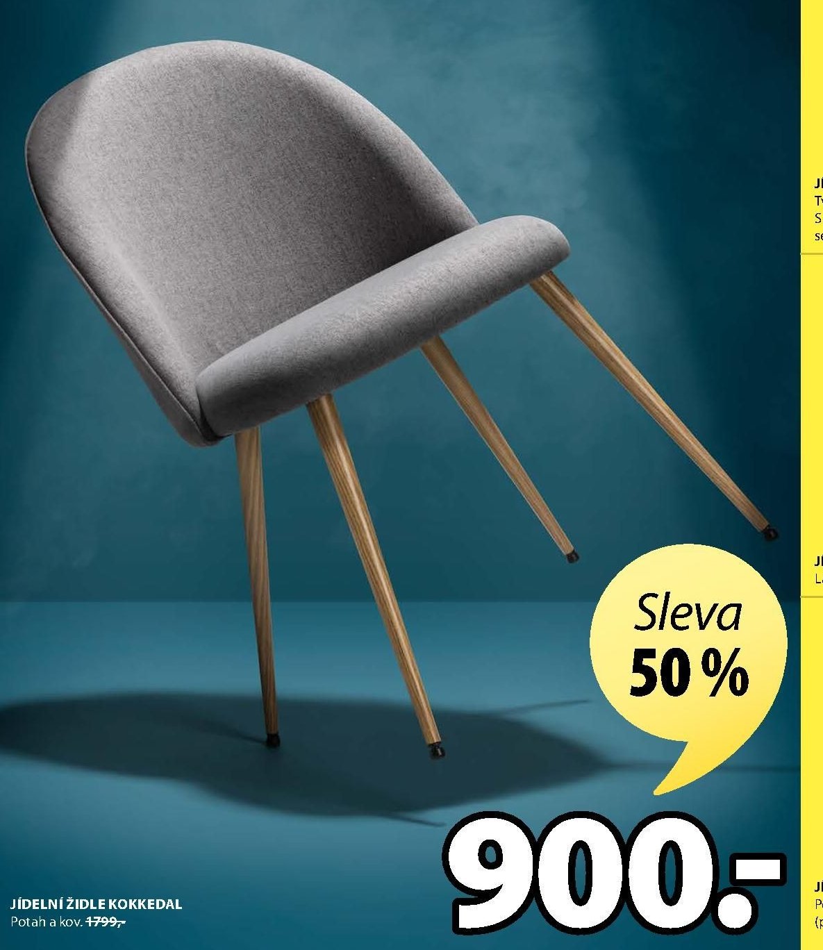 JÍDELNÍ ŽIDLE KOKKEDAL