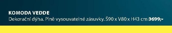 Komoda VEDDE (velká)