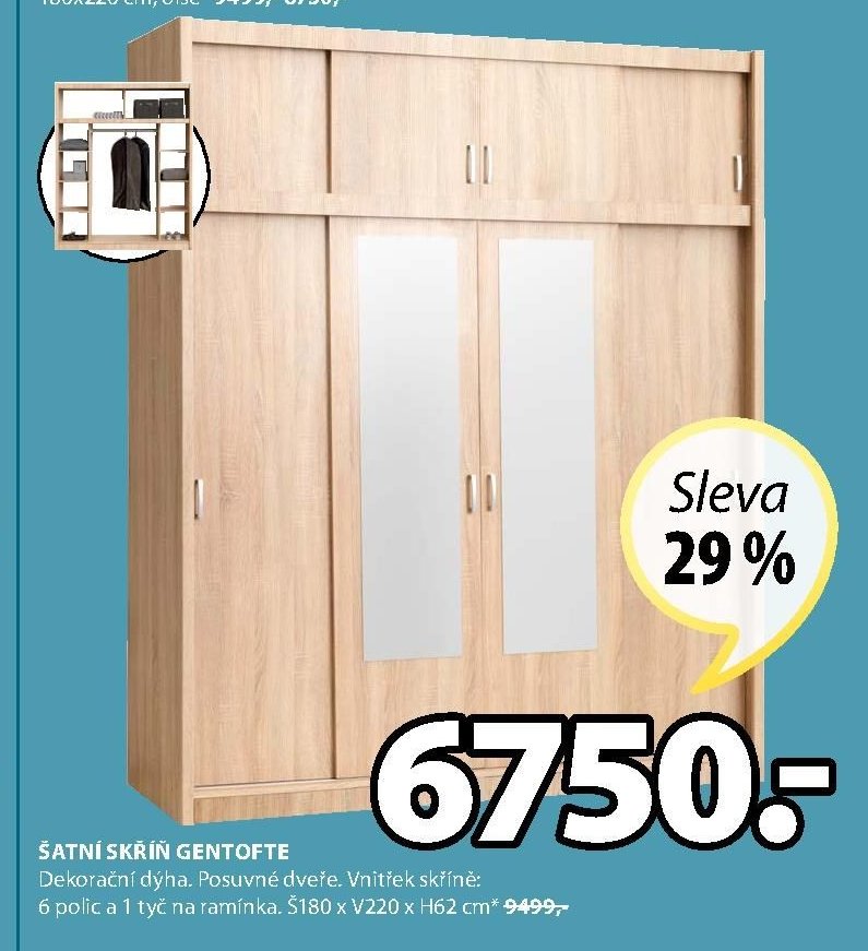 Šatní skříň Gentofte