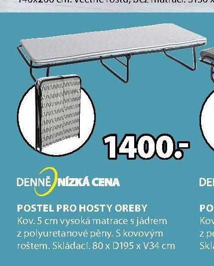 POSTEL PRO HOSTY OREBY