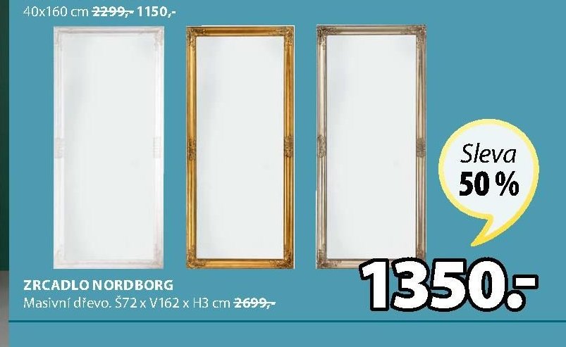 Zrcadlo NORDBORG