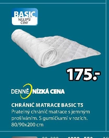 CHRÁNIČ MATRACE BASIC T5
