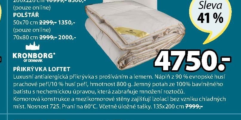 PŘIKRÝVKA LOFTET