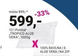 Polštář TROPICO ALOE VERA