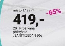 Prošívaná přikrývka SANITIZED