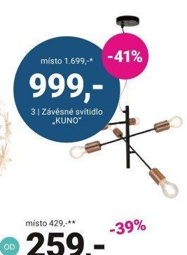 Závěsné svítidlo „KUNO“