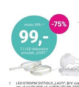 LED dekorační proužek „KURT“