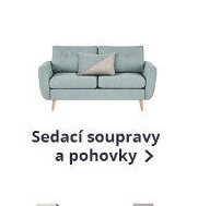 Sedací soupravy a pohovky