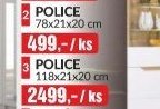 POLICE 118x21x20 cm