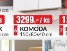 KOMODA 150x80x40 cm