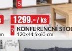 KONFERENČNÍ STOLEK 120x44,5x60 cm