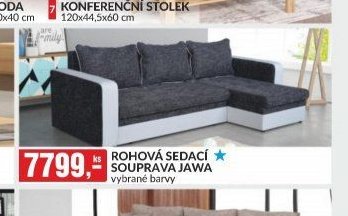 ROHOVÁ SEDACÍ SOUPRAVA JAWA