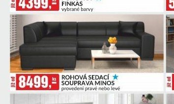 ROHOVÁ SEDACÍ SOUPRAVA MINOS