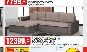 ROHOVÁ SEDACÍ SOUPRAVA LINK